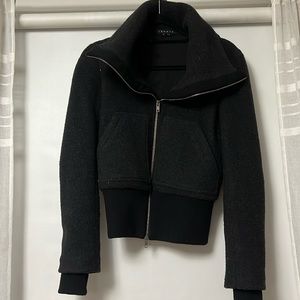 THEORY WOOL BOMBER JACKET